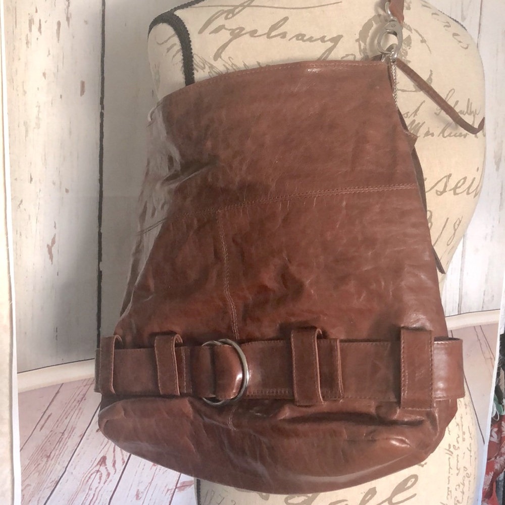 Latico brown leather bag
